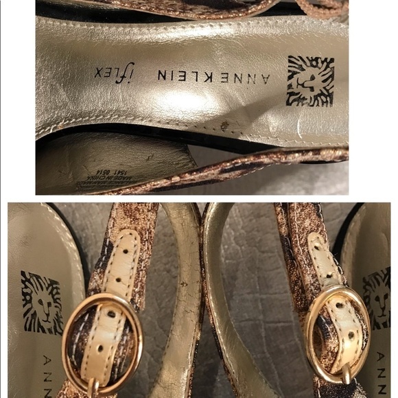 ANNE Klein Leopard Print Slingback iFlex Pump - Picture 7 of 8